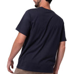 Polera Manga Corta Hombre Small Logo Azul CAT