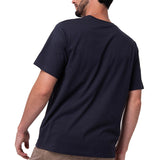 Polera Manga Corta Hombre Small Logo Azul CAT