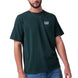 Polera Manga Corta Hombre Small Logo Petroleo CAT