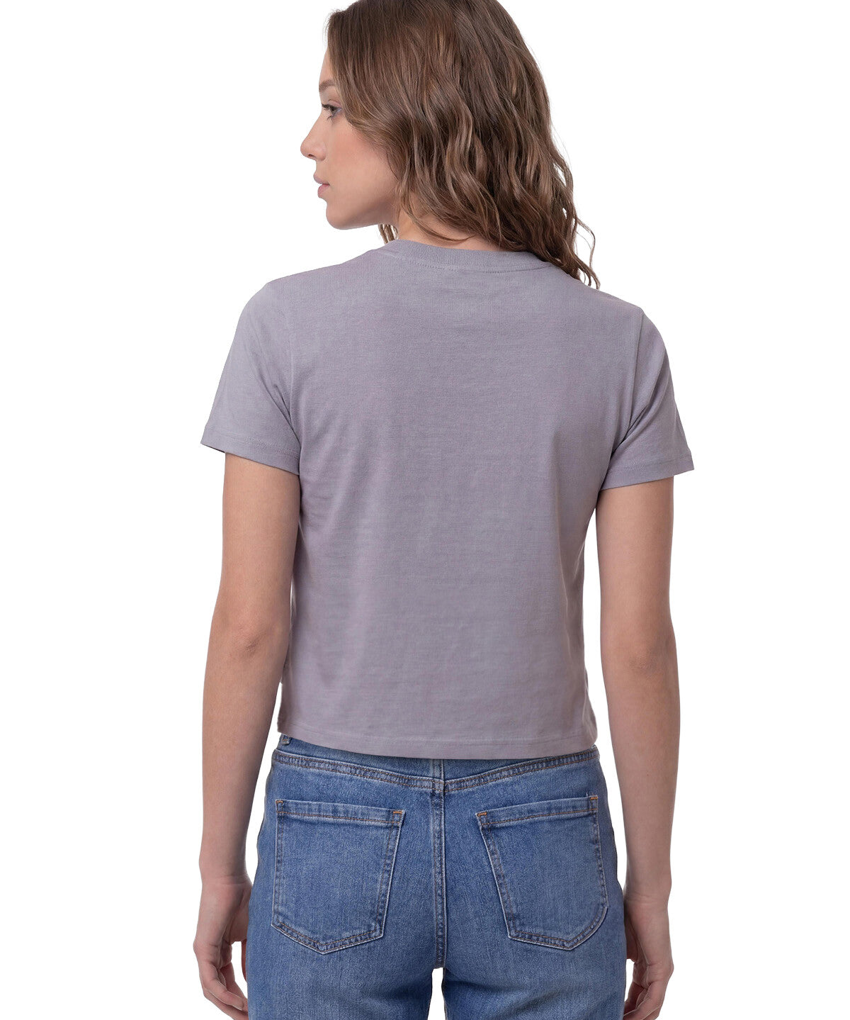 Polera Manga Corta Mujer Heritage Peoria Lila Cat