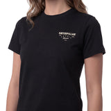 Polera Manga Corta Mujer Heritage Peoria Negro Cat