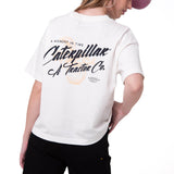 Polera Manga Corta Mujer Moment In Time Blanco Cat