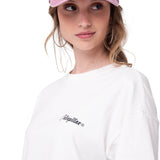 Polera Manga Corta Mujer Moment In Time Blanco Cat