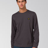 Polera Manga Larga Hombre Cat Patch Negro Cat