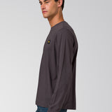 Polera Manga Larga Hombre Cat Patch Negro Cat