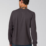 Polera Manga Larga Hombre Cat Patch Negro Cat