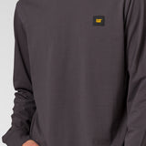 Polera Manga Larga Hombre Cat Patch Negro Cat