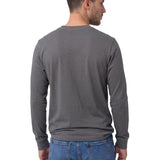 Polera Manga Larga Hombre Cat Patch Gris Cat