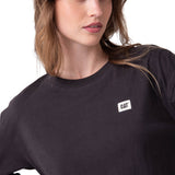 Polera Manga Larga Mujer Diseño Relaxed Negro Cat