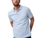 Polo Manga Corta Hombre Caterpillar Slim Celeste
