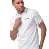 Polo Manga Corta Hombre Caterpillar Slim Blanco