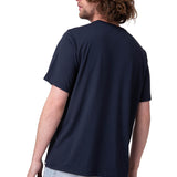 Polera Manga Corta Hombre Caterpillar Track Ty Azul