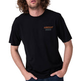 Polera Manga Corta Hombre Marine Power Graphic Negro