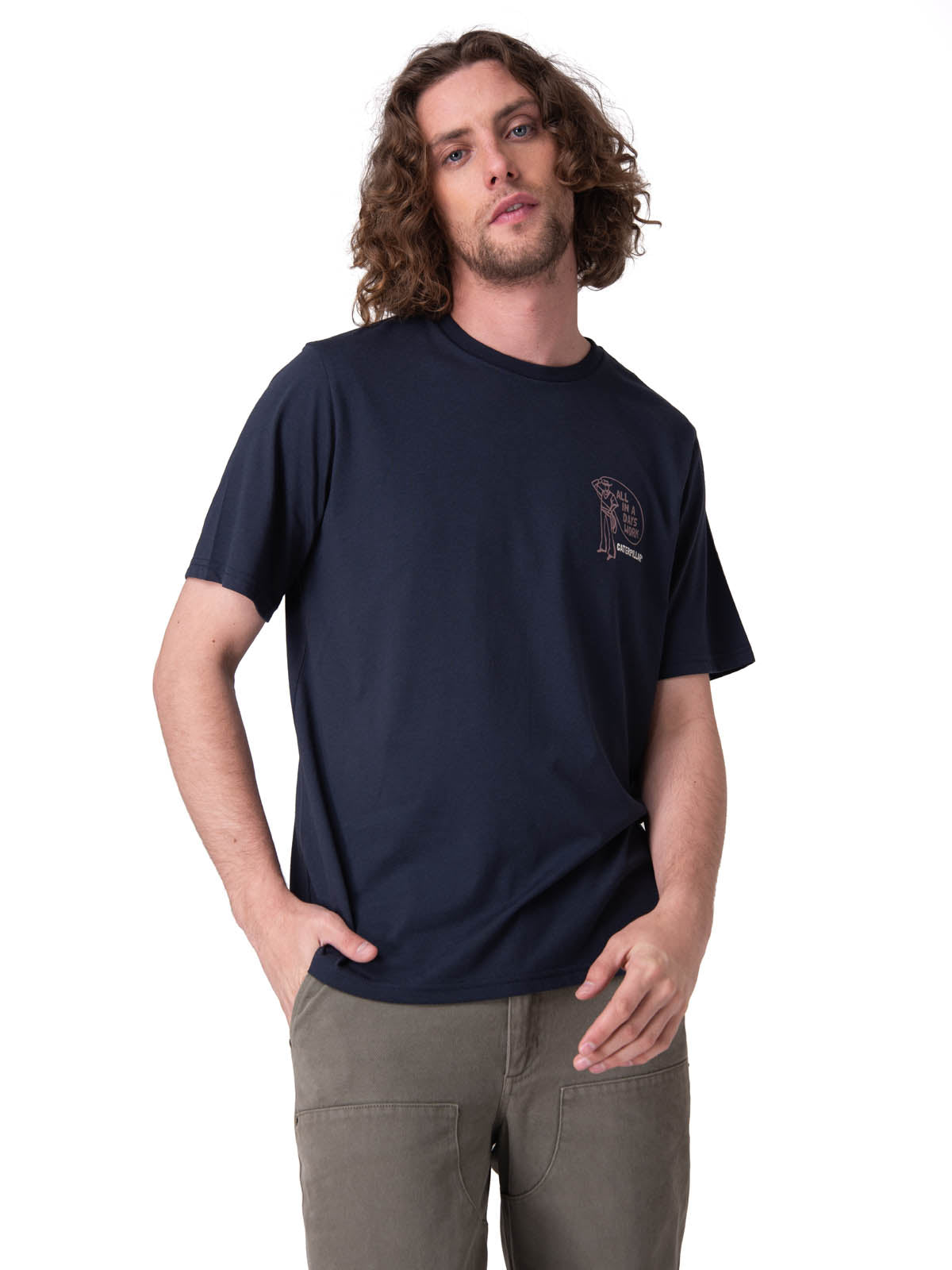 Polera Manga Corta Hombre All In A Days