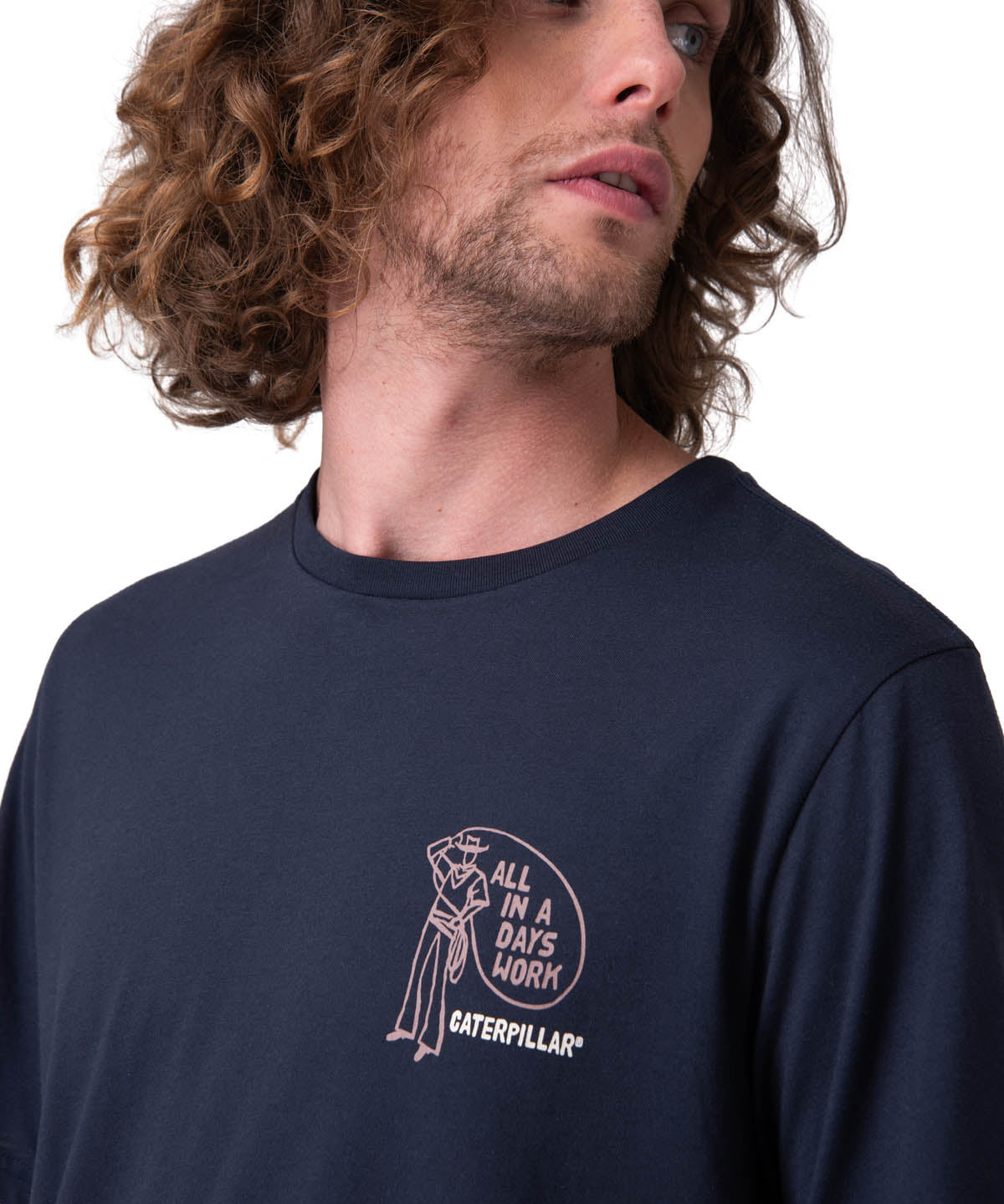Polera Manga Corta Hombre All In A Days