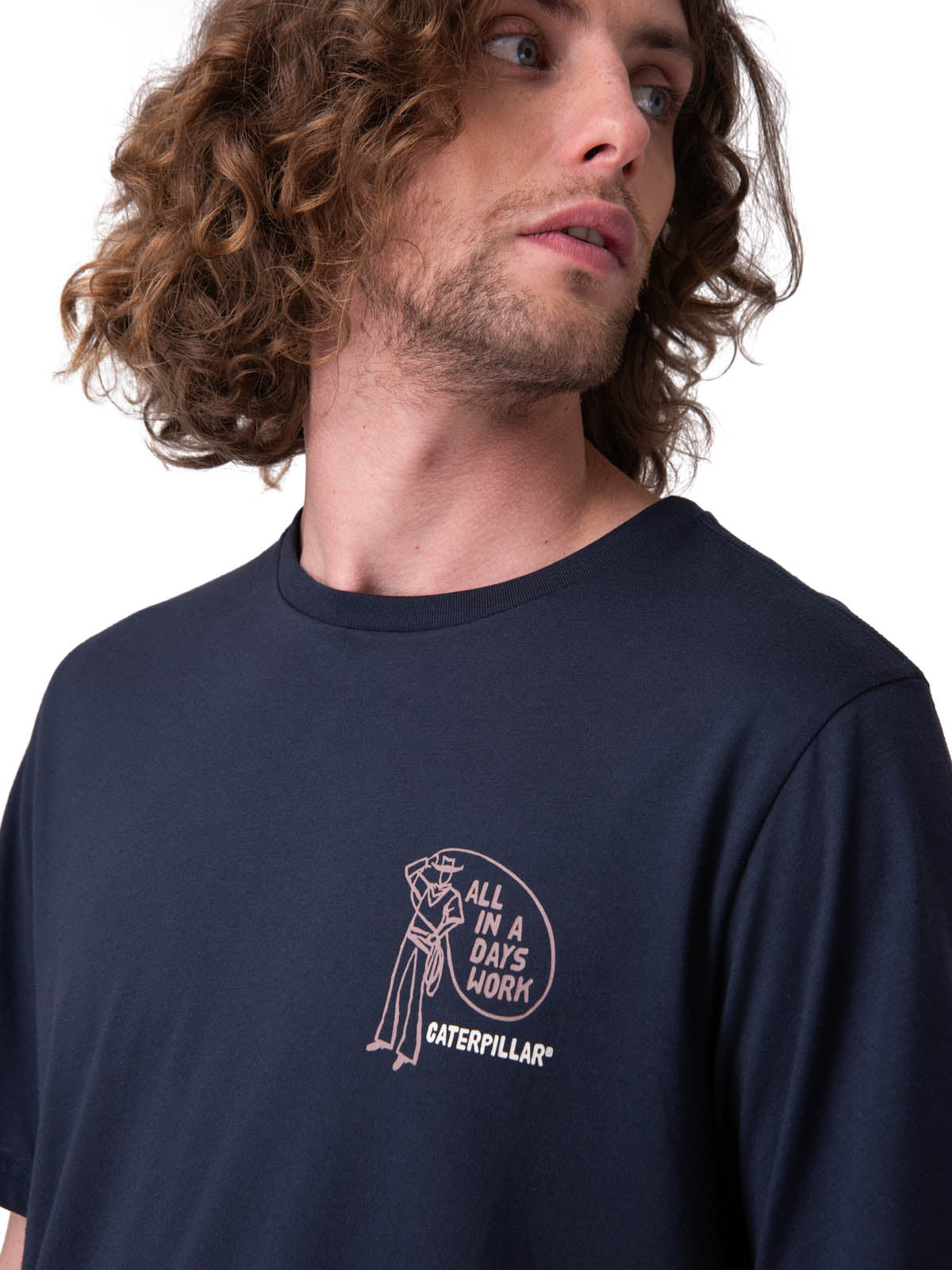 Polera Manga Corta Hombre All In A Days