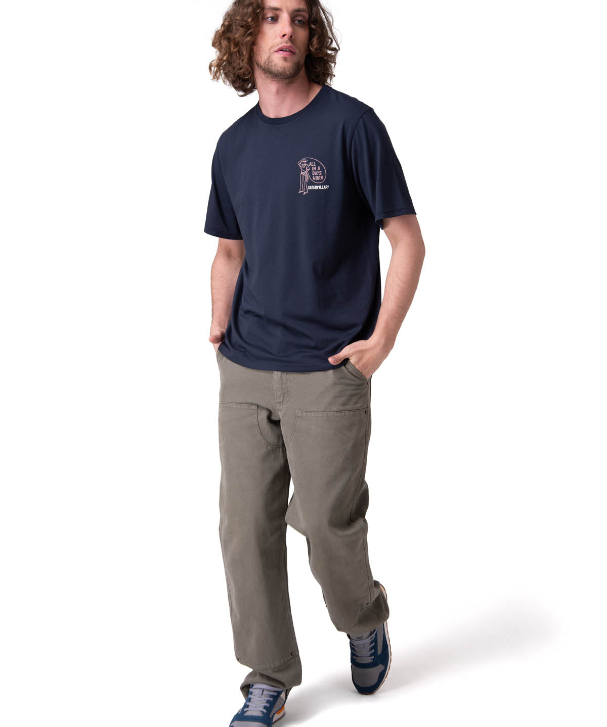 Polera Manga Corta Hombre All In A Days