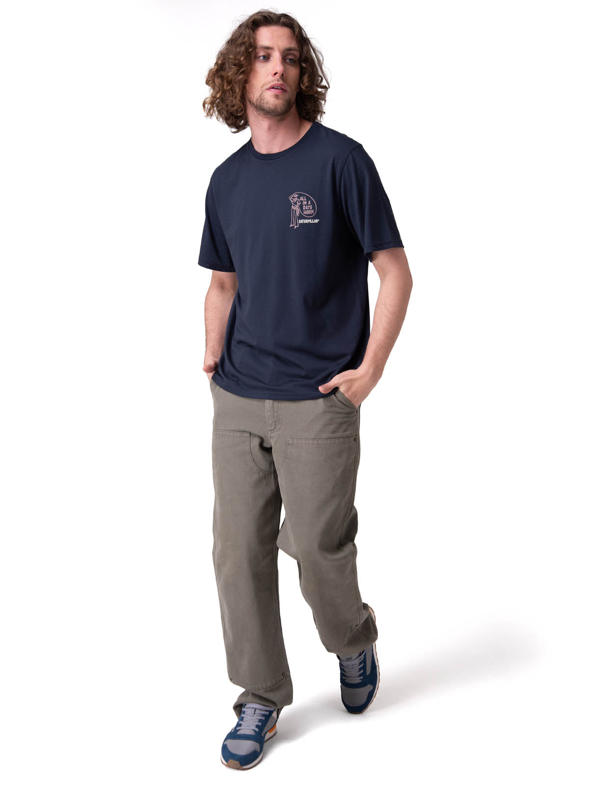 Polera Manga Corta Hombre All In A Days