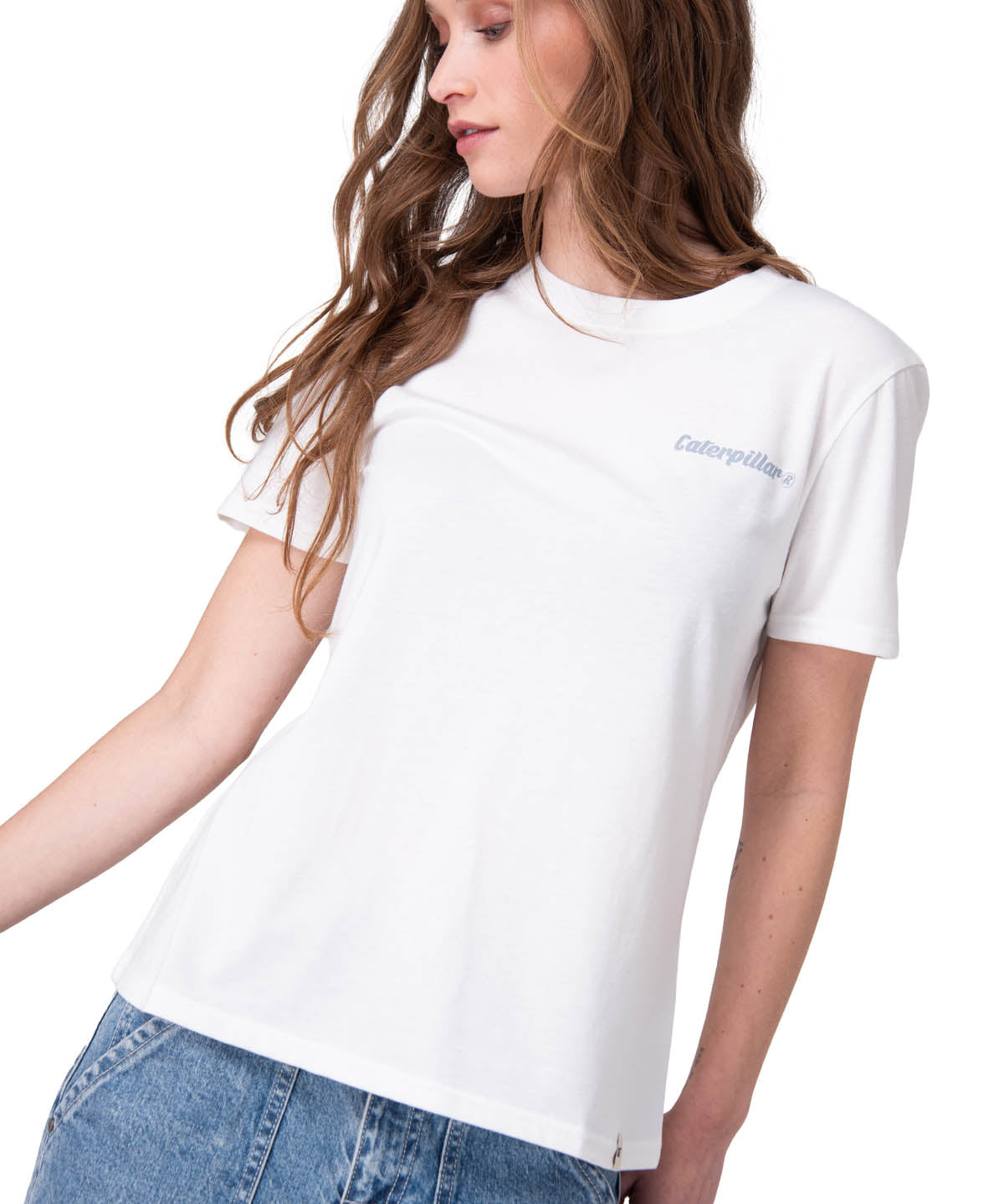 Polera Manga Corta Mujer Out West Graphic Blanco