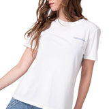 Polera Manga Corta Mujer Out West Graphic Blanco