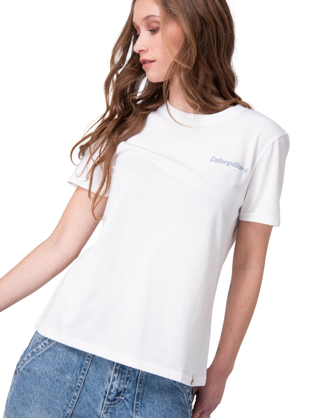 Polera Manga Corta Mujer Out West Graphic Blanco