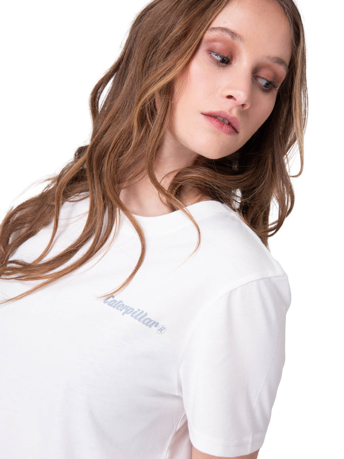 Polera Manga Corta Mujer Out West Graphic Blanco