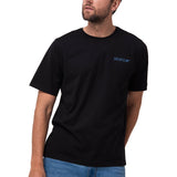 Polera Manga Corta Hombre Heritage Negro Cat