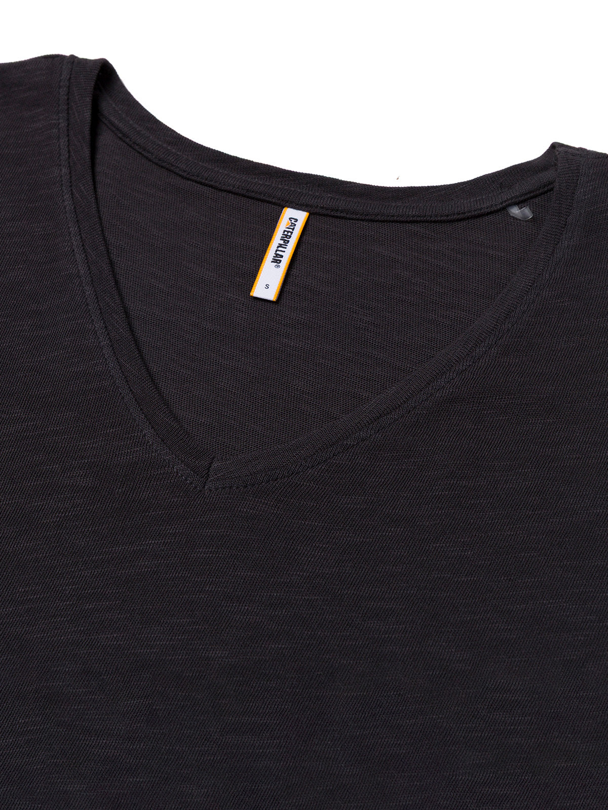 Polera Manga Corta Mujer Knit Deep V-Nec Negro