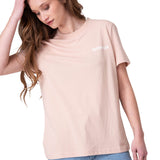 Polera Manga Corta Mujer Caterpillar Logo Tee Rosado