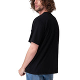 Polera Manga Corta Hombre Solid Pocket Label Negro