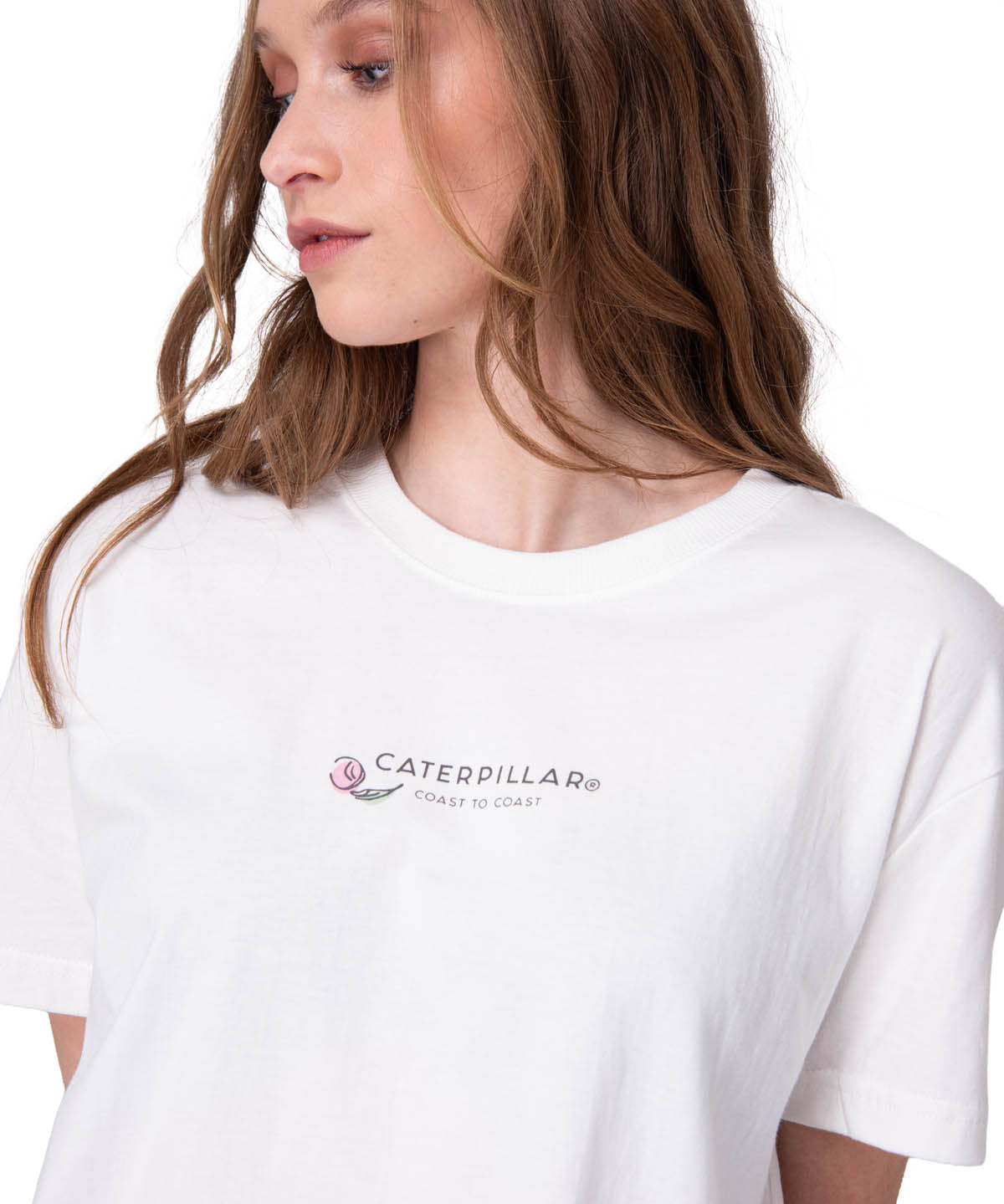 Polera Manga Corta Mujer Coast To Coast Blanco