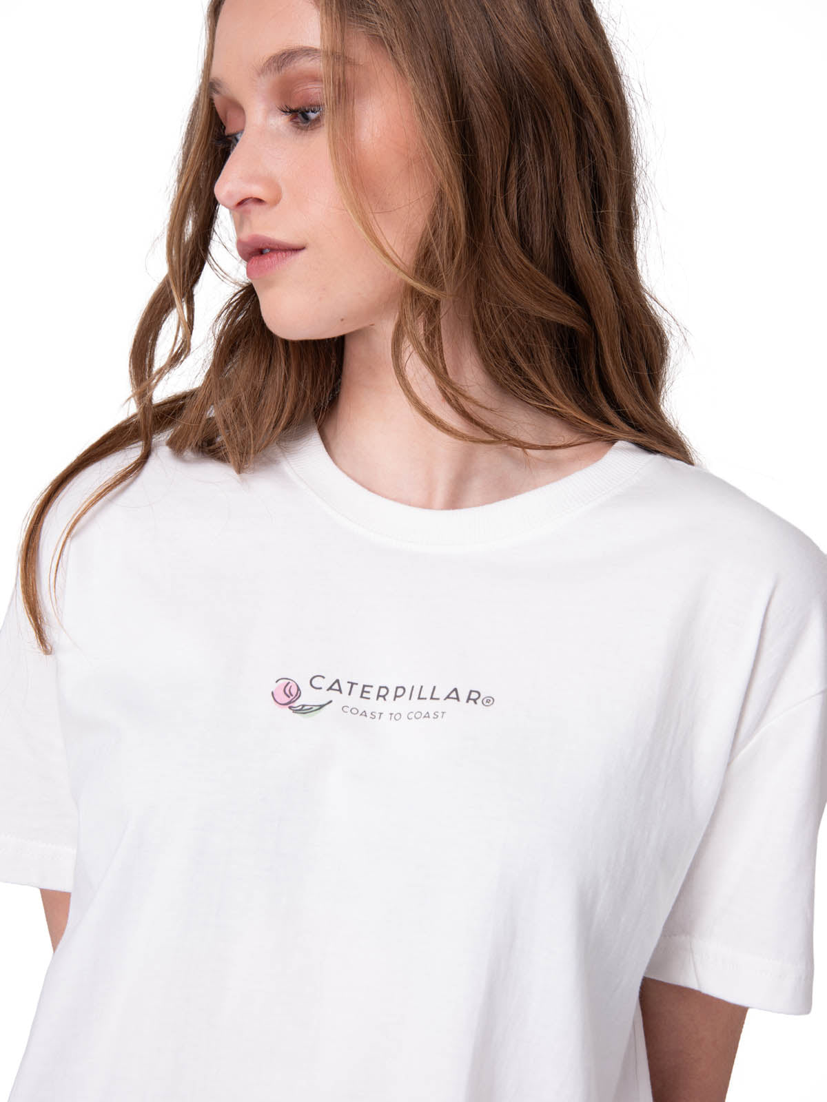 Polera Manga Corta Mujer Coast To Coast Blanco