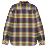Camisa Manga larga Casual Hombre FLANNEL L/S SHIRT Azul CAT