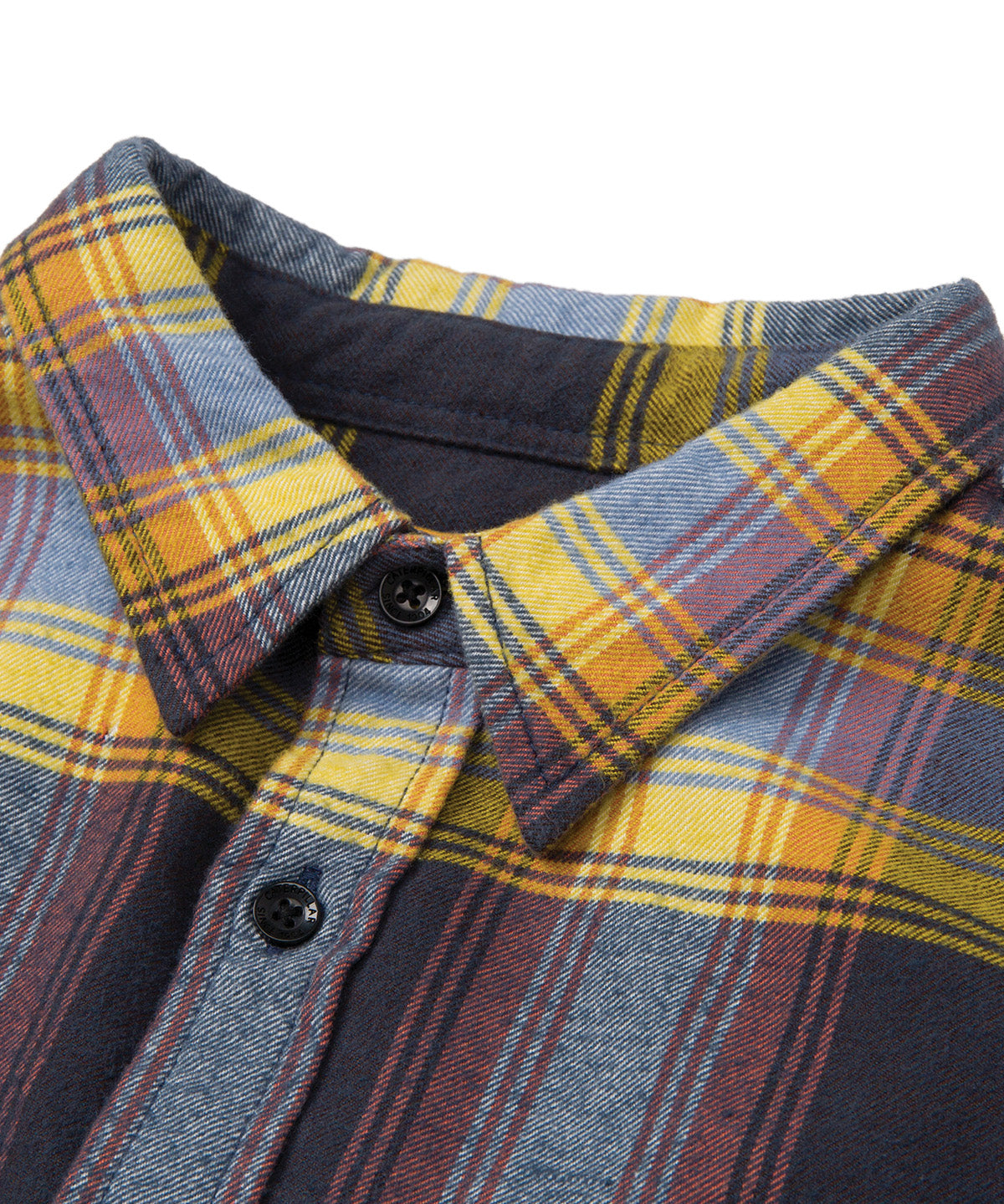 Camisa Manga larga Casual Hombre FLANNEL L/S SHIRT Azul CAT