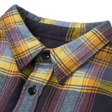 Camisa Manga larga Casual Hombre FLANNEL L/S SHIRT Azul CAT