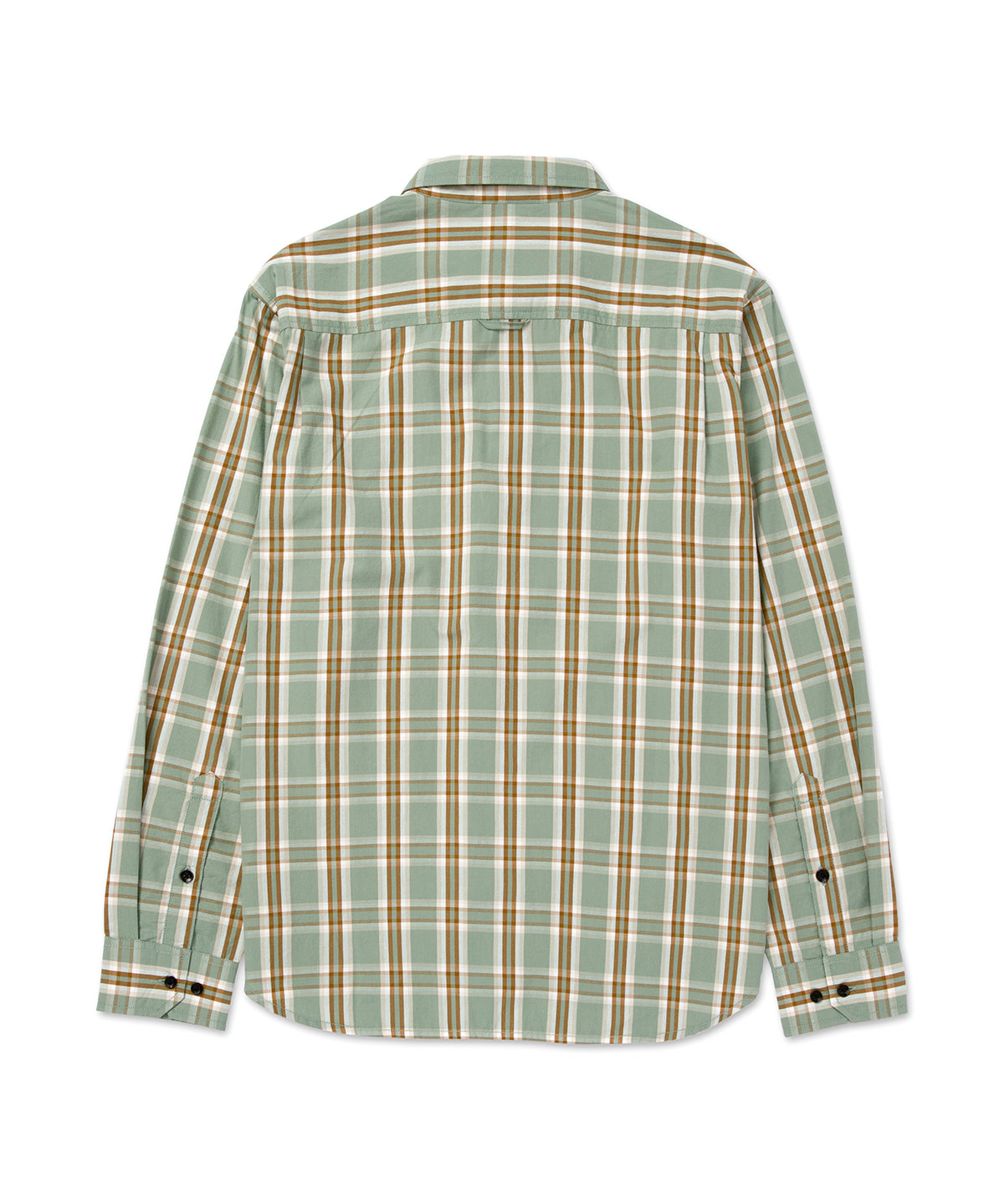 Camisa Manga larga Casual Hombre POPLIN L/S SHIRT Verde CAT