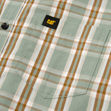 Camisa Manga larga Casual Hombre POPLIN L/S SHIRT Verde CAT