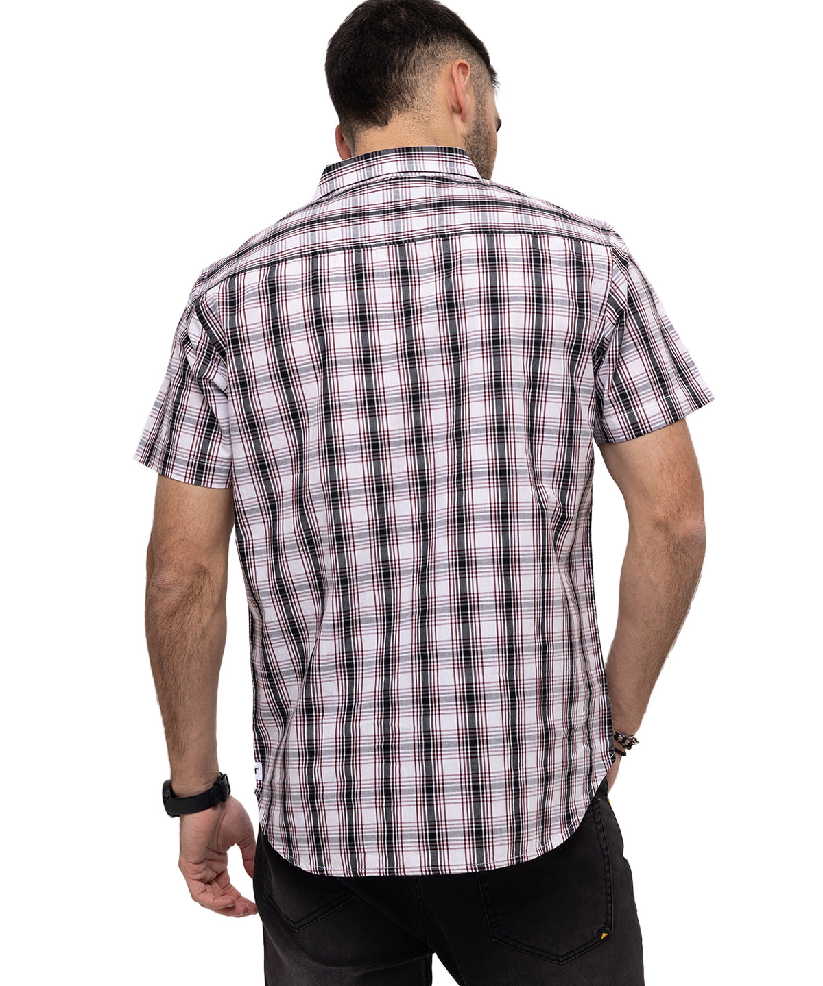 Camisa Manga Corta Casual Hombre Foundation Ss Shirt 0 Cat