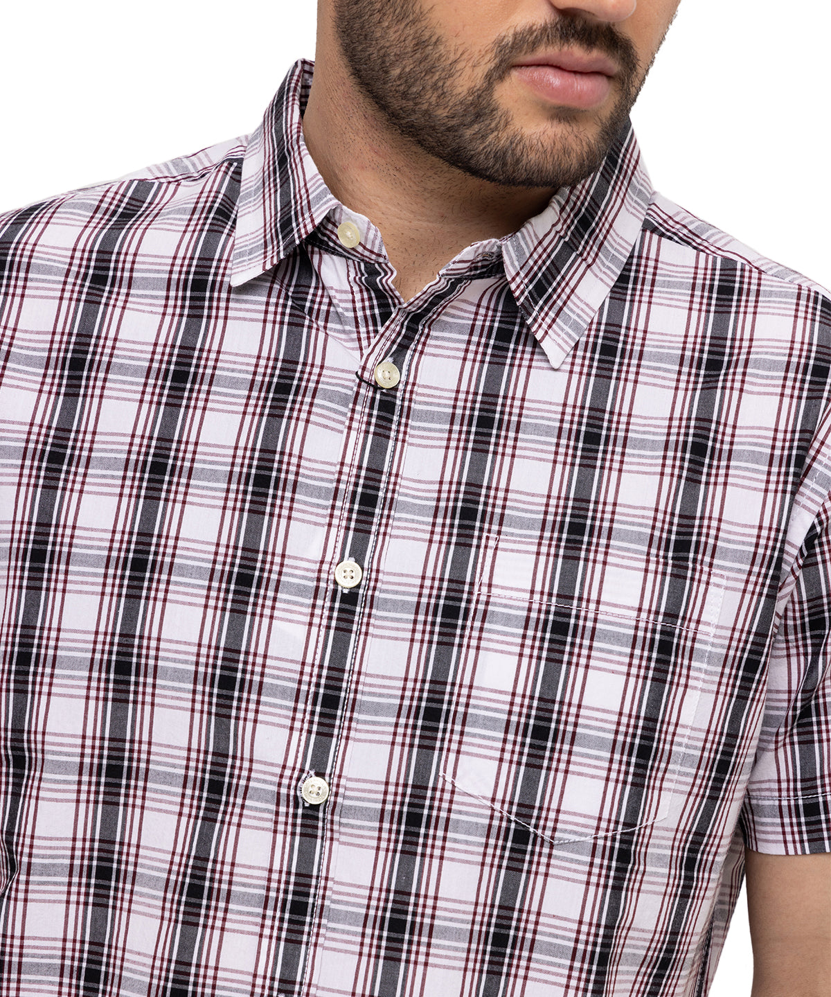 Camisa Manga Corta Casual Hombre Foundation Ss Shirt 0 Cat