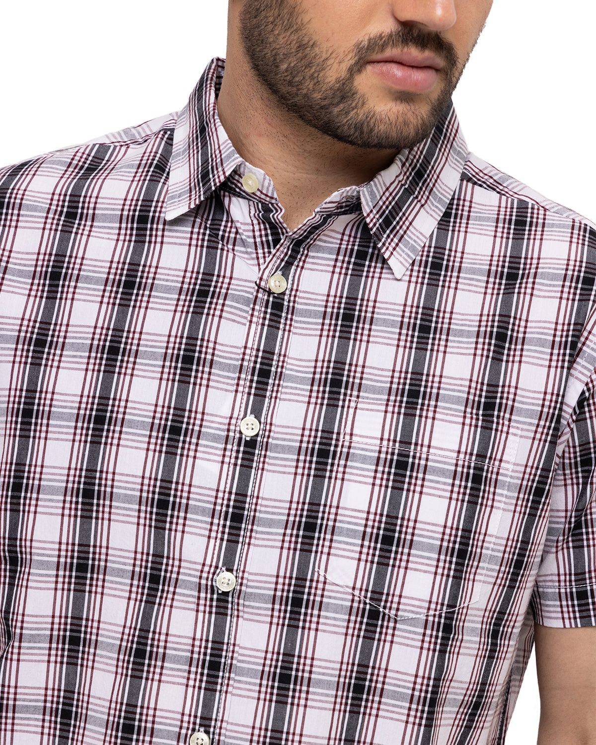 Camisa Manga Corta Casual Hombre Foundation Ss Shirt 0 Cat