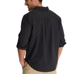 Camisa Manga Larga Hombre Convertible Negro CAT
