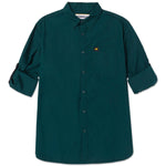 Camisa Manga LargaCasual Hombre Fundation Rojo Azul CAT