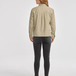 Blusa Manga larga Casual Mujer HERITAGE UNIFORM BOXY L/S SHIRT Verde CAT