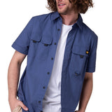 Camisa Manga Corta Hombre Utility S/S Shirt Azul
