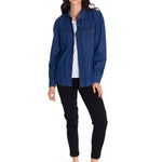 Camisa Manga Larga Casual Mujer DENIM RELAXED L/S Azul Cat