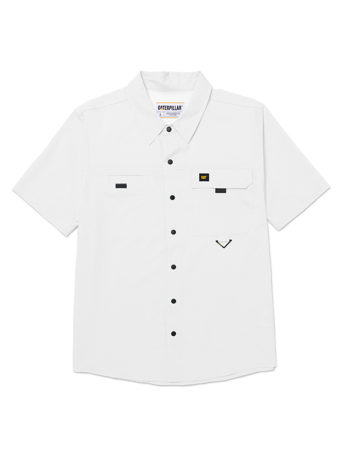 Camisa Manga Corta Hombre Lightweight Tech Uti Blanco