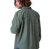 Camisa Manga Larga Hombre Convertible L/S Popl Verde