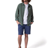Camisa Manga Larga Hombre Convertible L/S Popl Verde