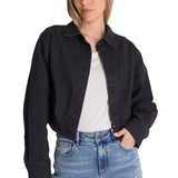 Chaqueta Twill Mujer Negro CAT