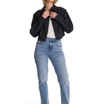 Chaqueta Twill Mujer Negro CAT